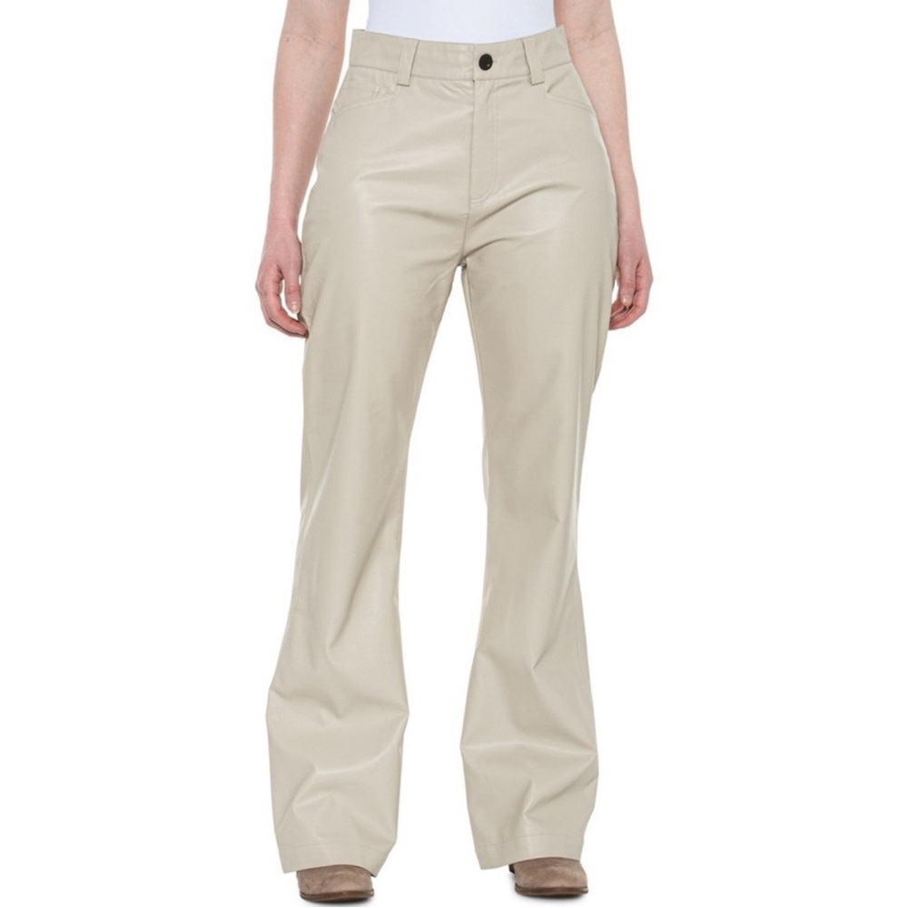Alp N Rock ANR+ Claren Faux Leather Bootcut Pants Womens size L